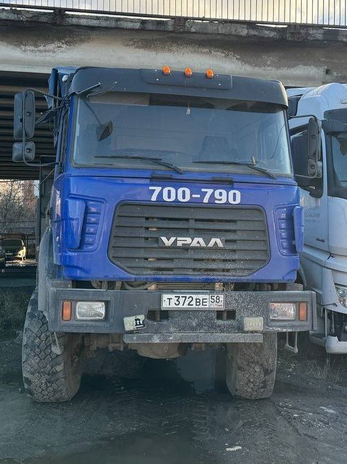 СПМ 7320* на шасси Ural 4320 6x6 Бортовой с КМУ — Самара
