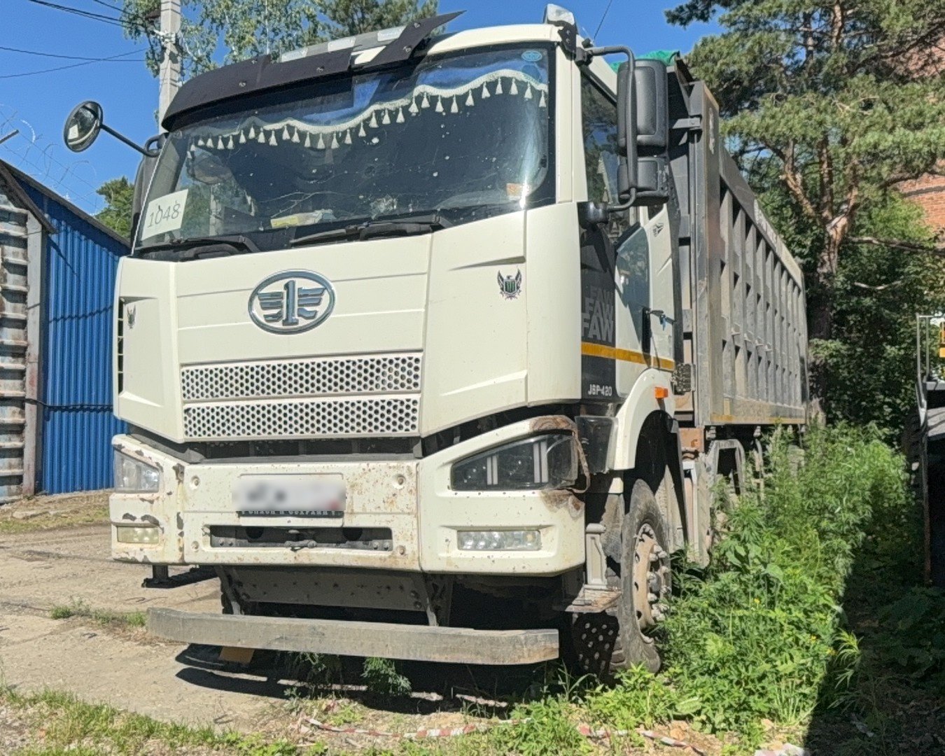 FAW J6 8x4 Самосвал — Хабаровск