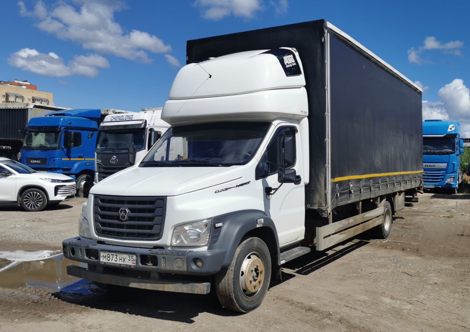 АВТОМАШ 2824* на шасси GAZ GAZON NEXT 4x2 Бортовой (Евроборт) — Вологда