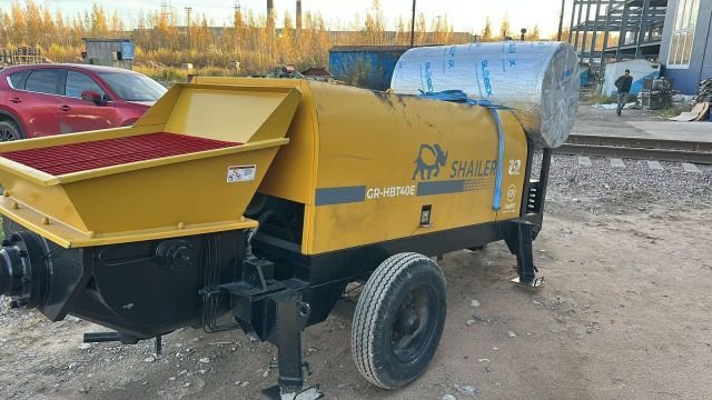 Стационарный бетононасос TZA SHAILER GR HBT40E — Колпино