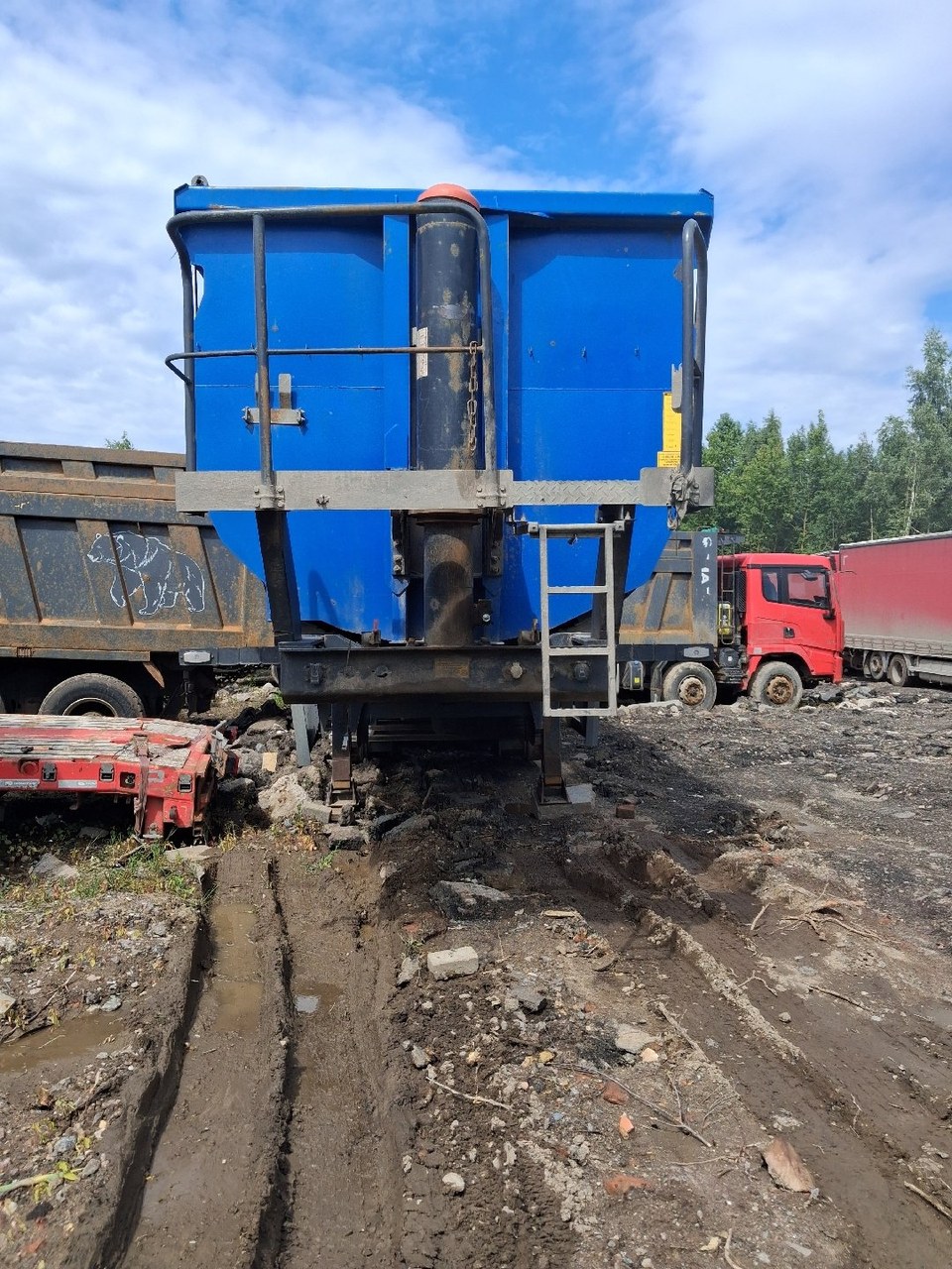 Полуприцеп-самосвал ТОНАР 95234 — Санкт-Петербург