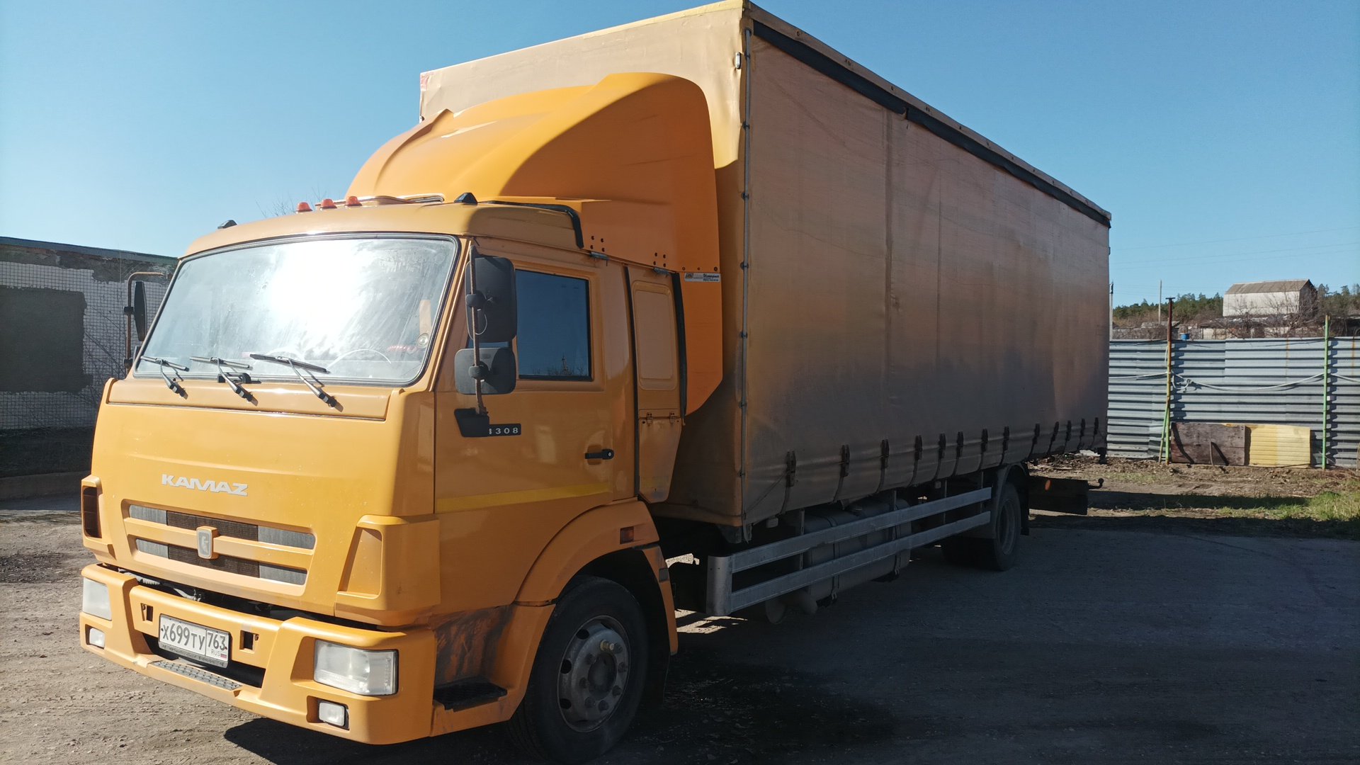 Коммерческие Грузовики на шасси КамАЗ 4308 4x2 Бортовой (Евроборт) — Тольятти