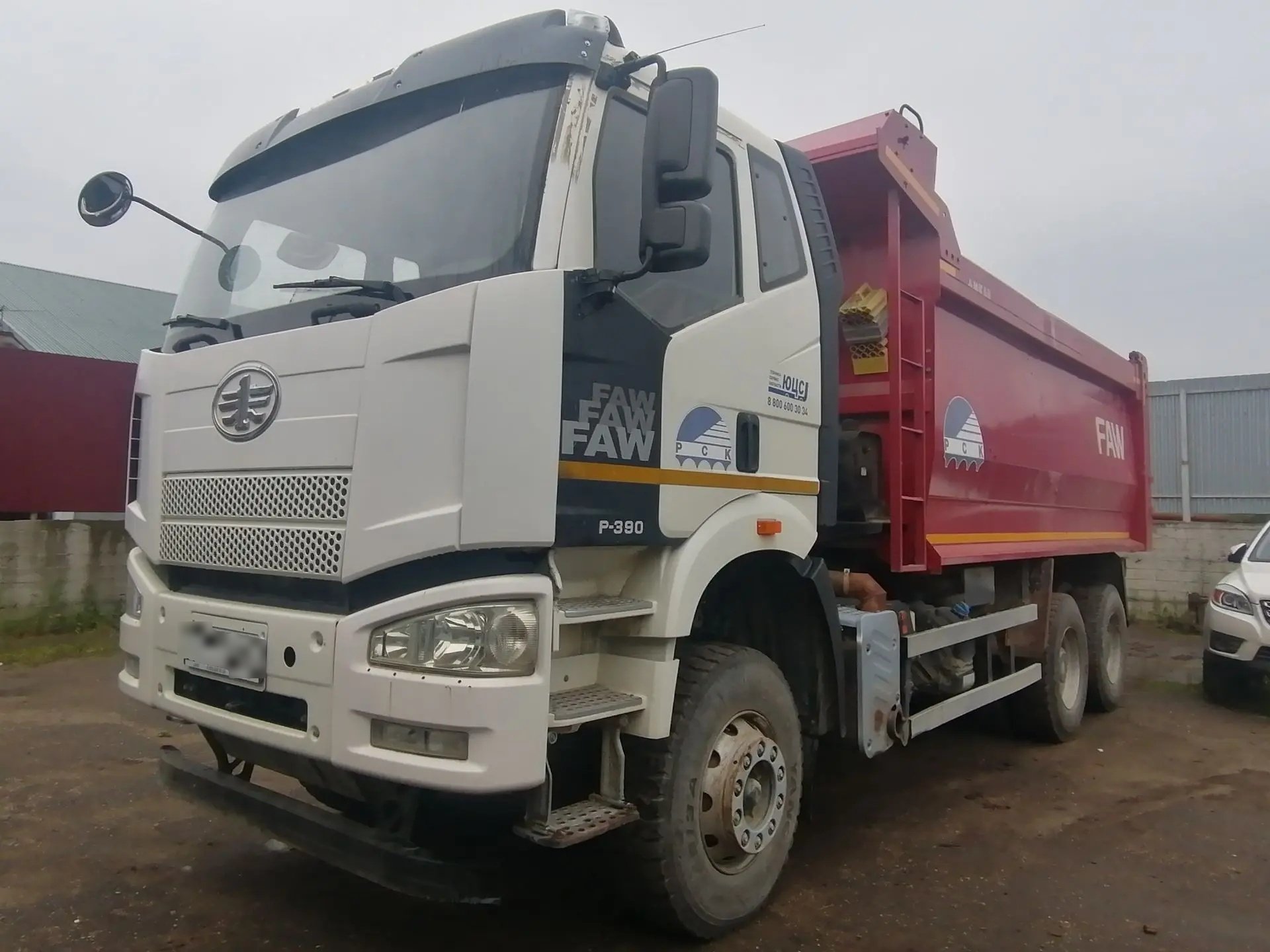 АВТОМАСТЕР 5589* на шасси FAW CA 3250 6x4 Самосвал — Южно-Сахалинск