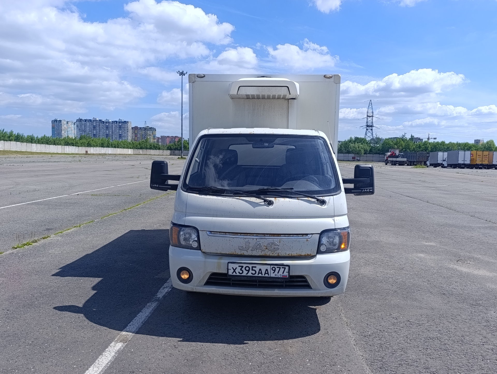 Центртранстехмаш АФ-77 на шасси JAC N35 Изотермический/рефрижератор — Лобня