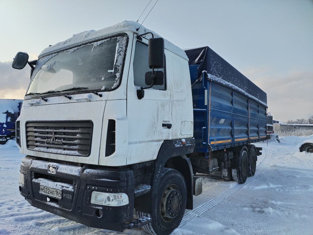 ЭНЕРГОТЕХПРОМ-ИНВЕСТ 6535* на шасси МАЗ 6312 6x4 Зерновоз — Саратов