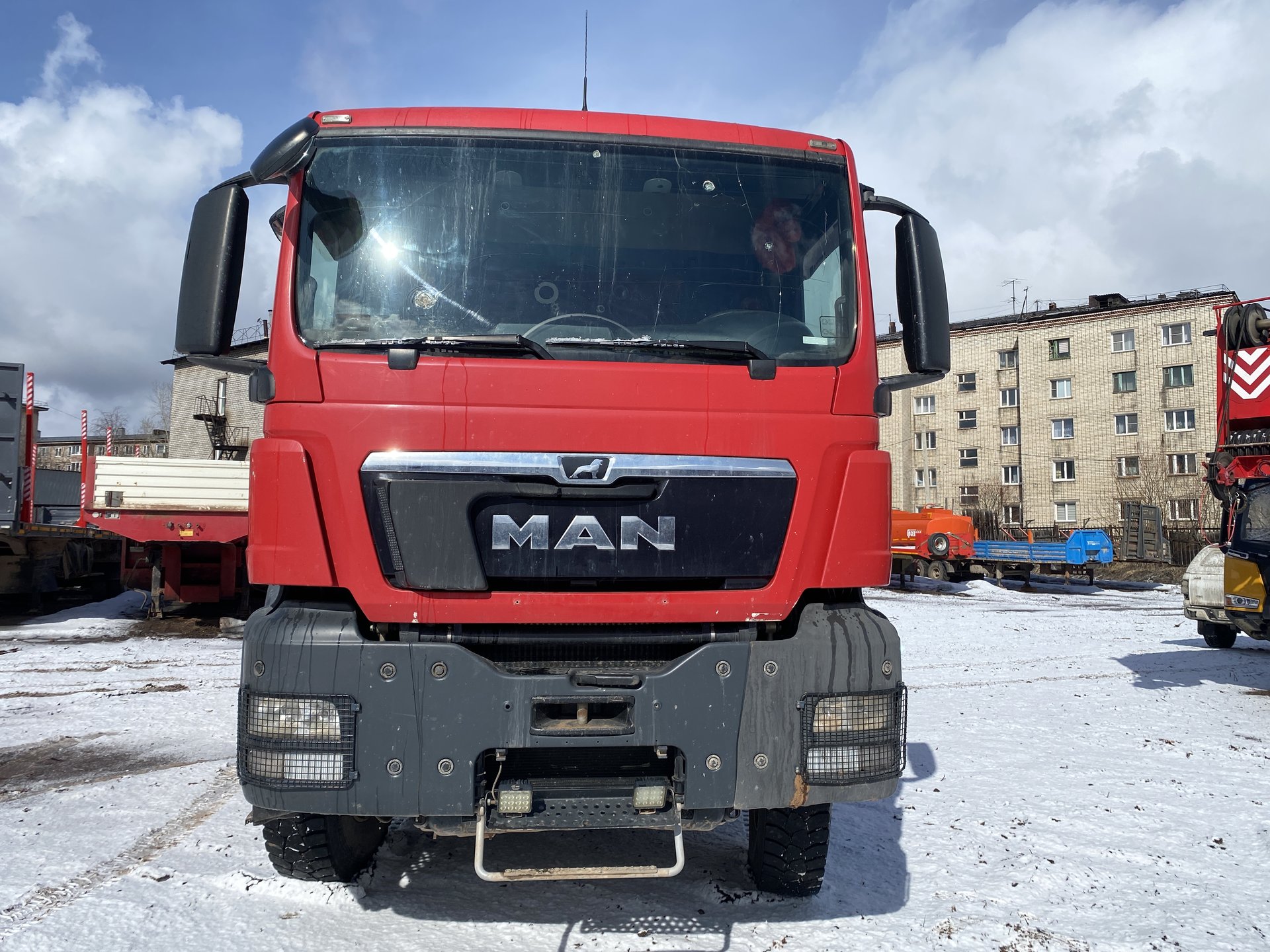 MAN TGS 8x4 Самосвал — Усть-Кут