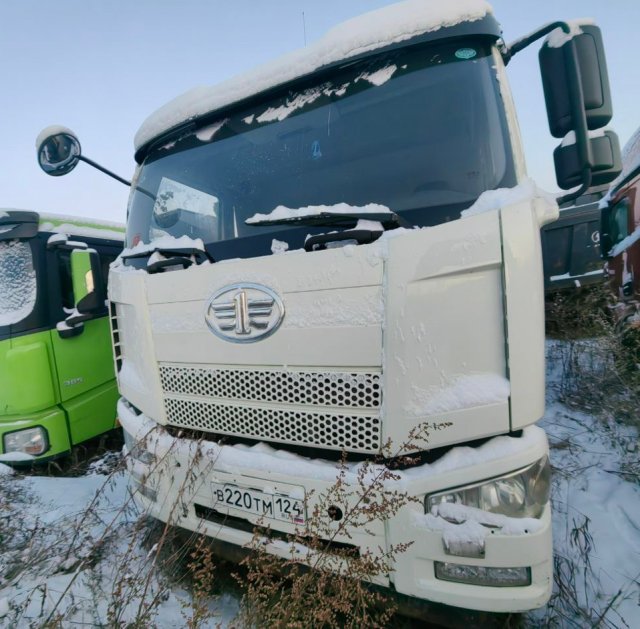 Специализированный, автомобиль самосвал FAW J6 — Берёзовка