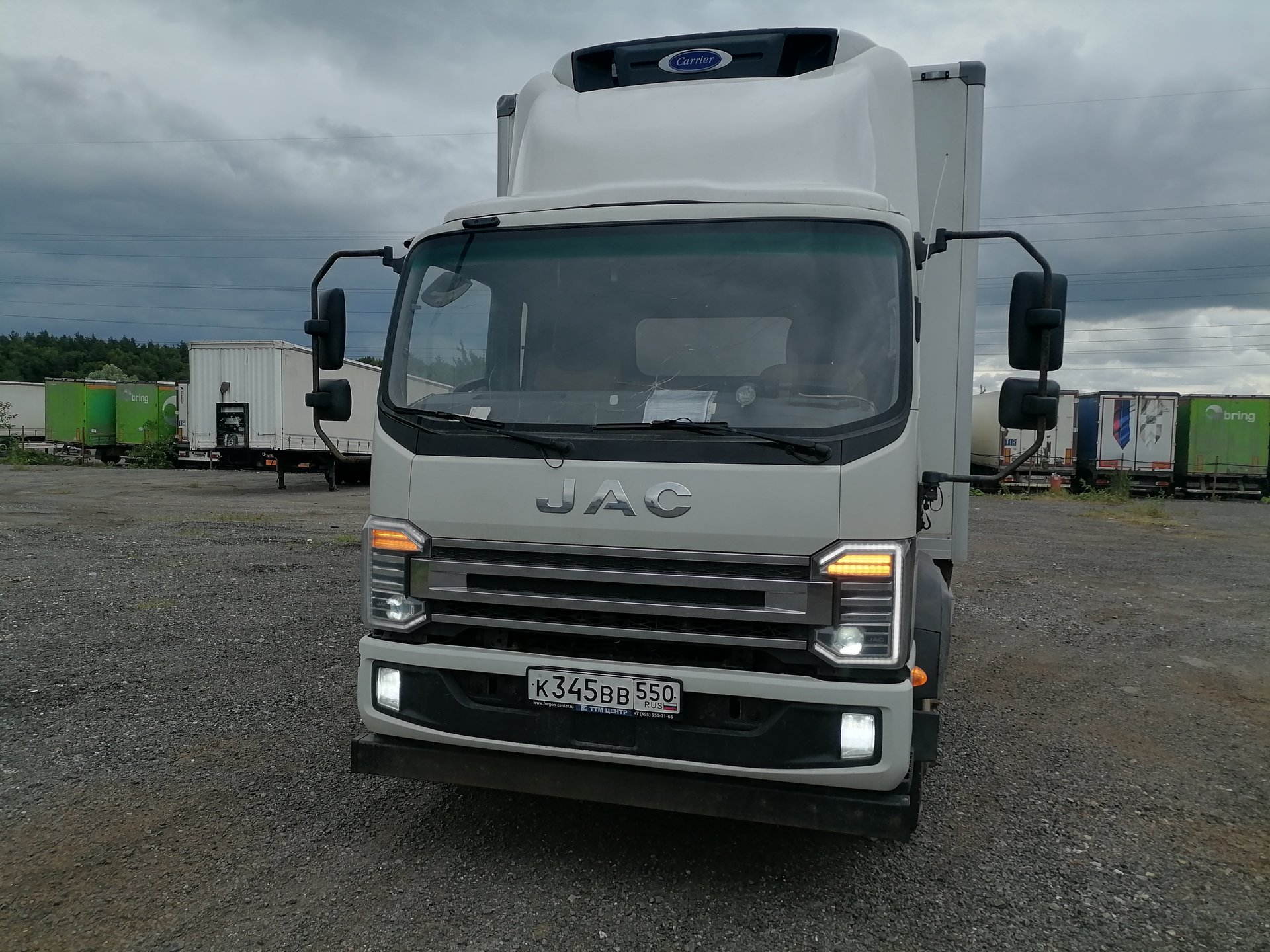 JAC N120 Изотермический/рефрижератор — Москва. Симферопольское шоссе