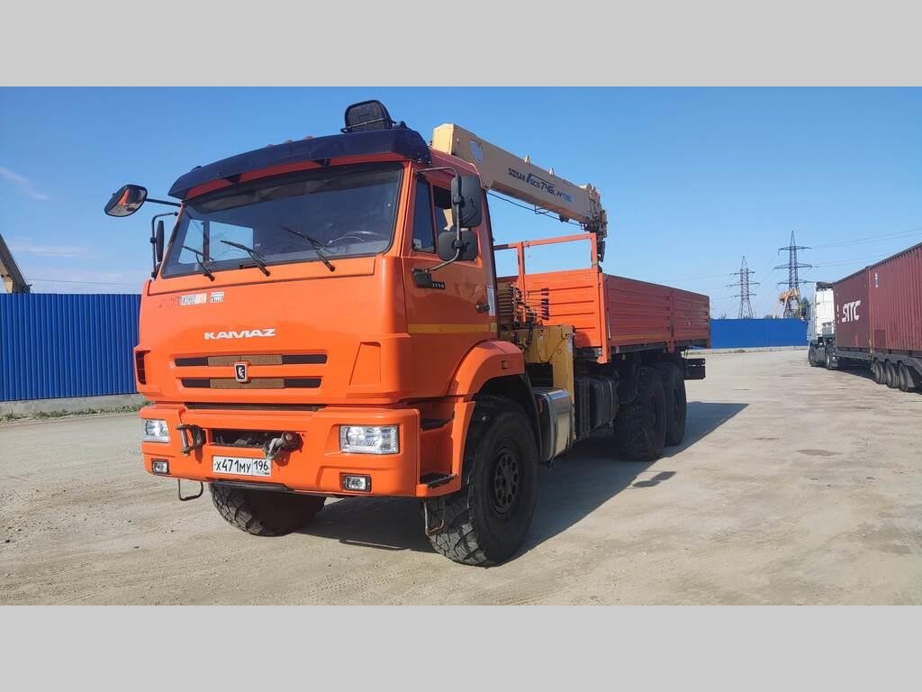 КАМАЗ 732407, КМУ Грузовой — Екатеринбург
