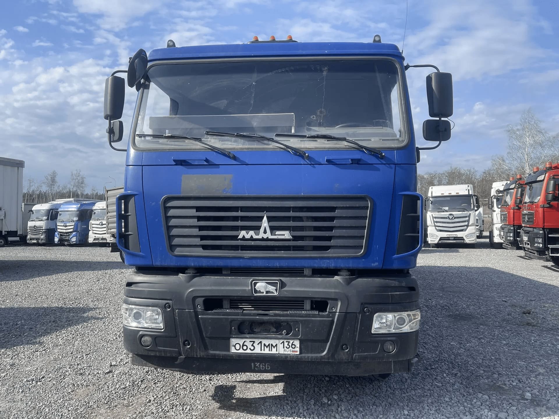МЕТАЛЛСТРОЙ64 5535* на шасси МАЗ 6312 6x4 Зерновоз_не актуально — Воронежская обл