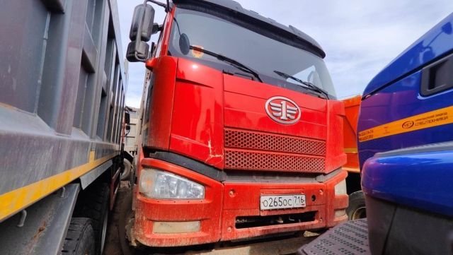 Специализированный, автомобиль-самосвал FAW J6 — Казань