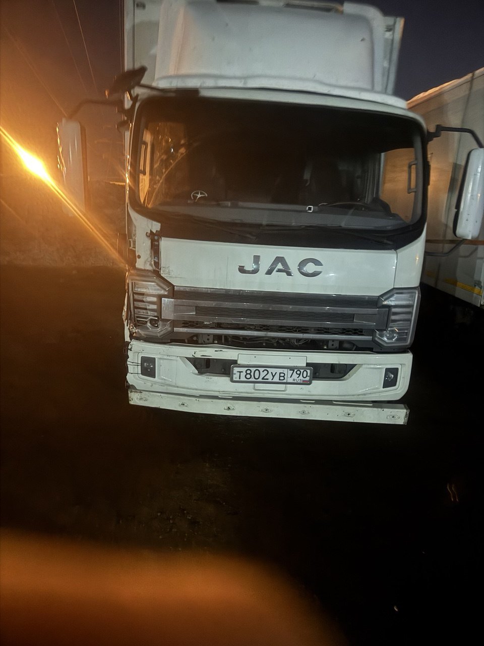 JAC N120 Изотермический/рефрижератор с гидробортом — Москва. Симферопольское шоссе