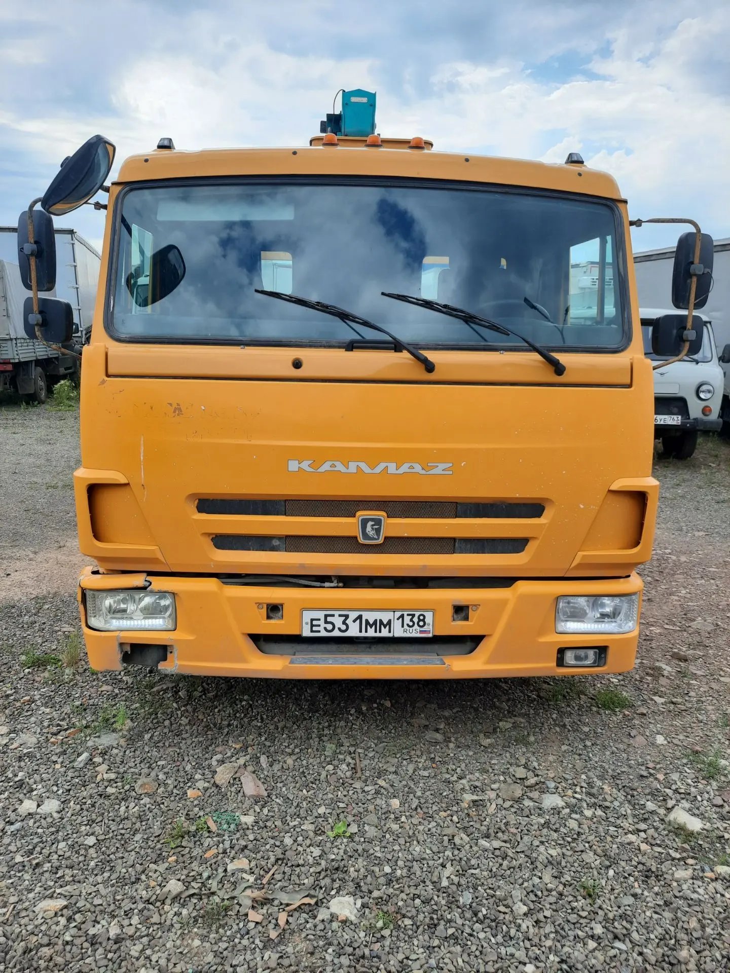 КамАЗ 4308 4x2 Бортовой с КМУ — Челябинск