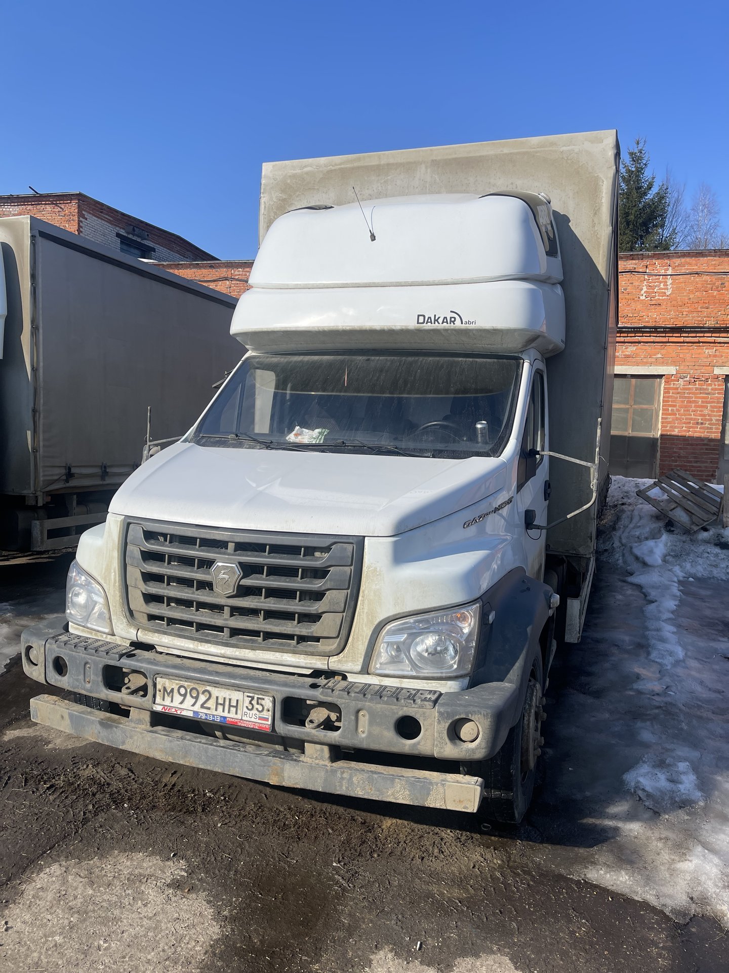 GAZ GAZON NEXT Бортовой (Евроборт) — Москва. Симферопольское шоссе