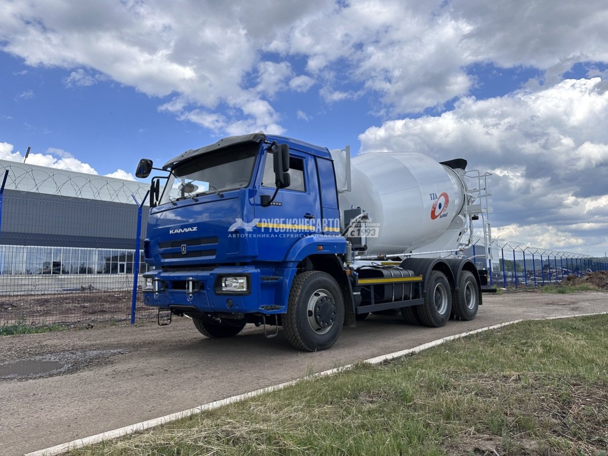 Автобетоносмеситель 58140V на шасси КАМАЗ 6520-4980-49 (Евро-5) 10м3 — новая техника в лизинг