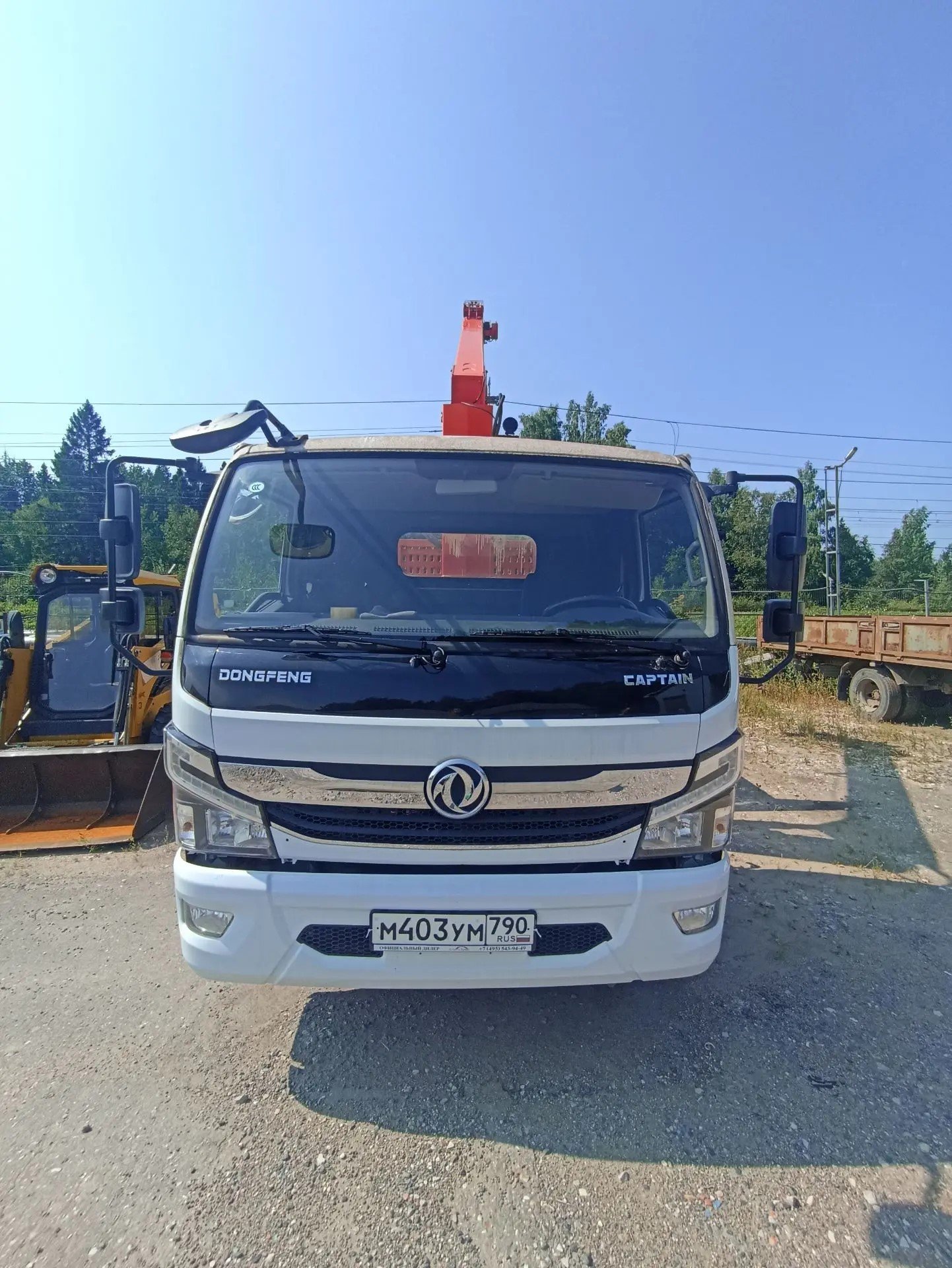 DongFeng C120 Бортовой с КМУ 5389R8-03 — Москва