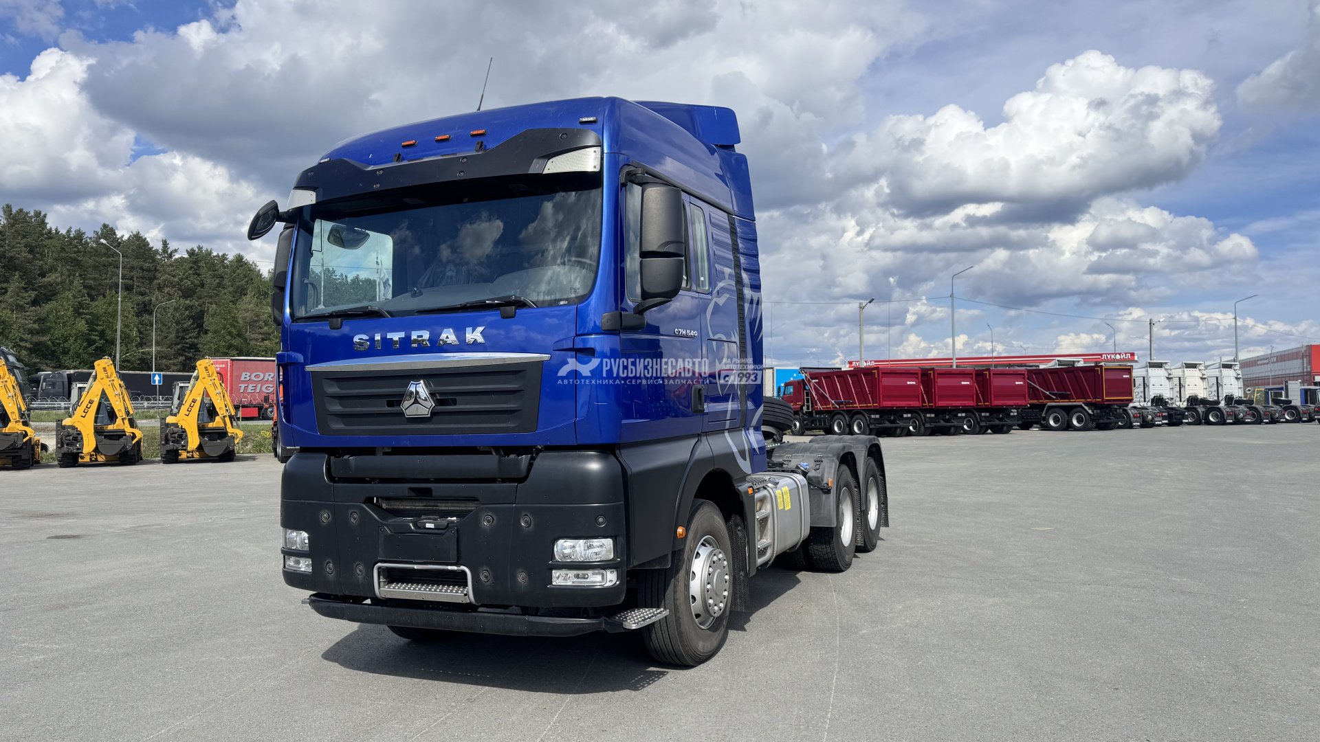 Тягач SITRAK C7H 6x4 (ZZ4256V364HE) / без АДР и КОМ / 540 лс / МКПП / рессора/мет.бамп — новая техника в лизинг