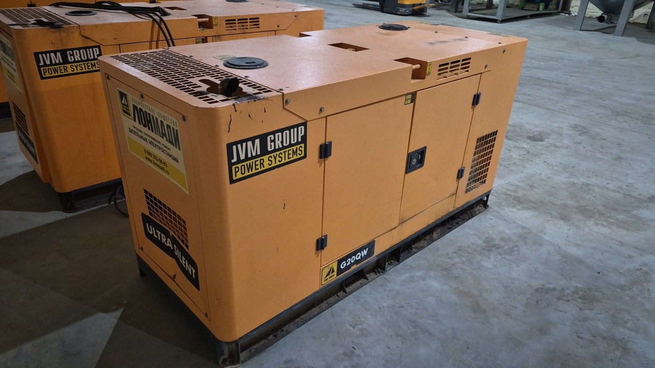 Дизель-генераторная установка JVM Power Systems G20QW — Санкт-Петербург