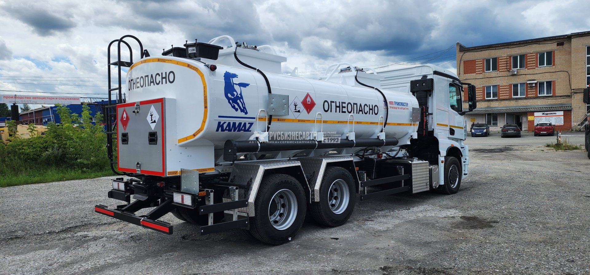 АТЗ-15.5-КАМАЗ 65658-1766-49 400 л.с. (мод. 4671U8-11, 15.5 м3, 2 отс., СВН-80, ППО-25, Трансмастер) — новая техника в лизинг