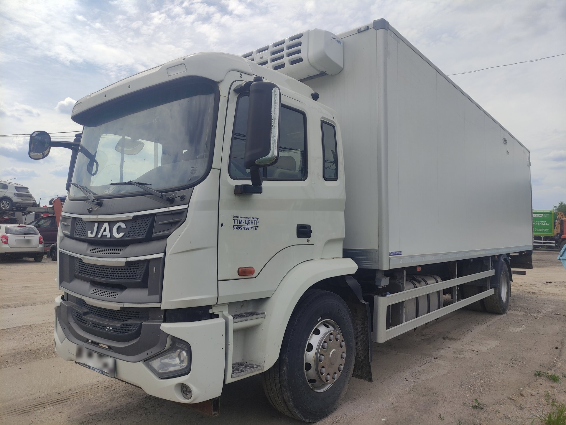 ТТМ-Центр АФ-77* на шасси JAC N200 4x2 Изотермический/рефрижератор — Москва