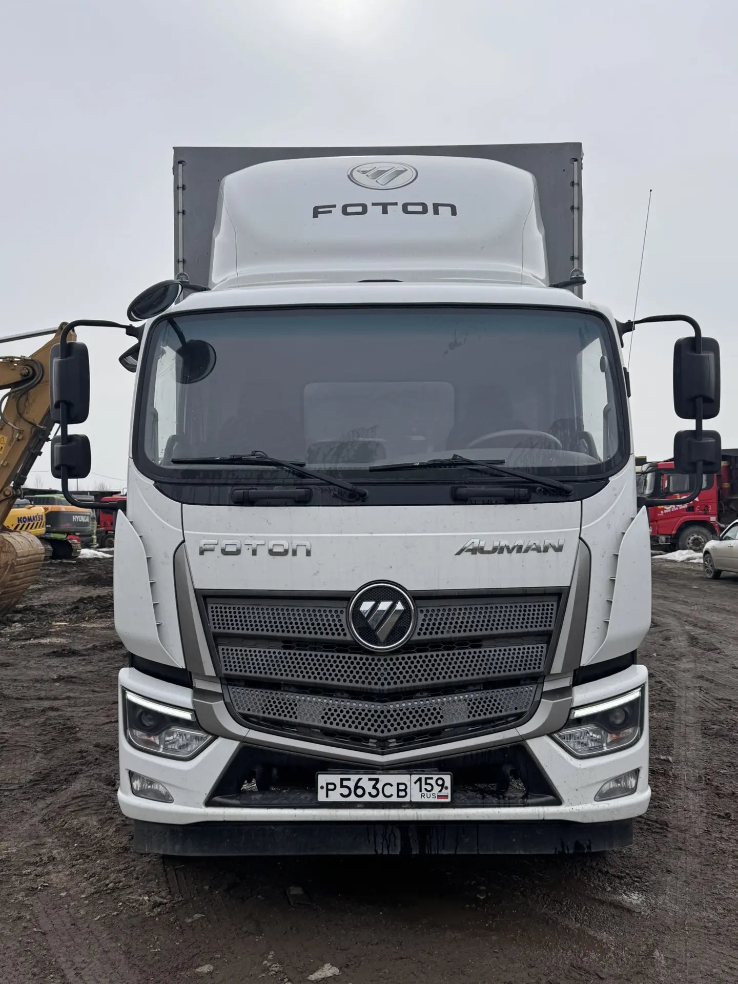 Foton AUMAN 4x2 Бортовой (Евроборт) — Ванюки