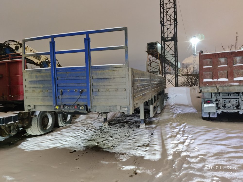 Туймазинский завод автобетоновозов Полуприцеп бортовой 588513 — Воронеж