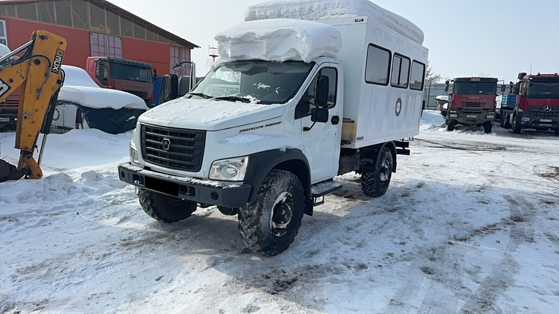 Вахтовый автобус — Фургон промавто 32951R на шасси ГАЗ C41A23 — Уфа