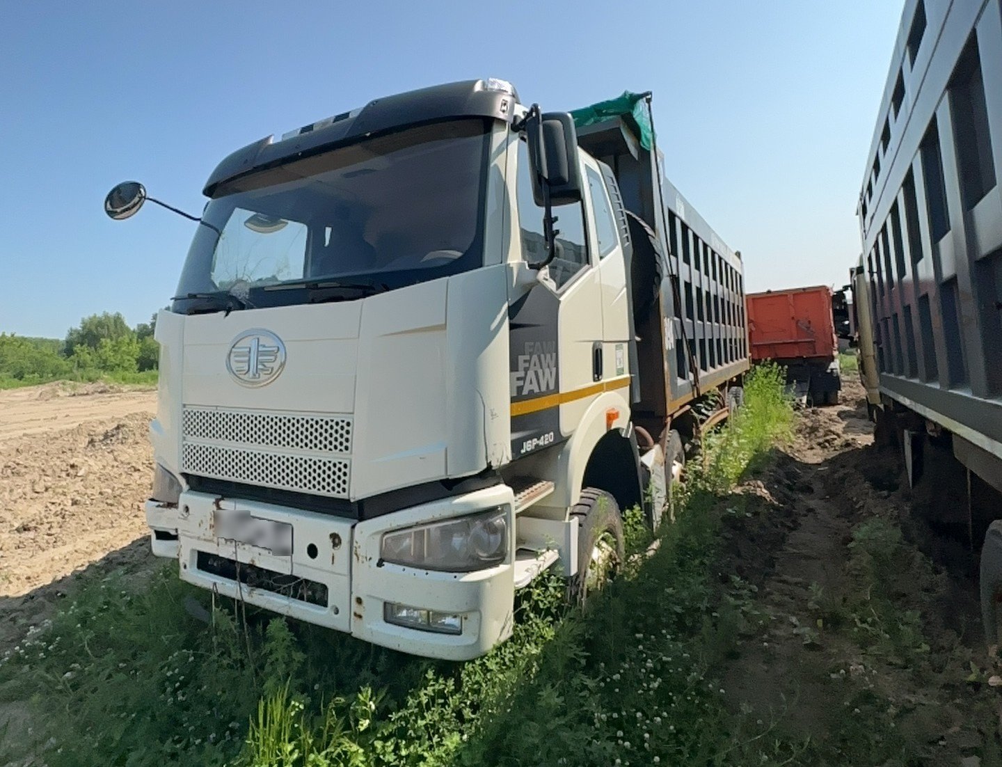 FAW CA 3310 8x4 Самосвал — Новосибирск