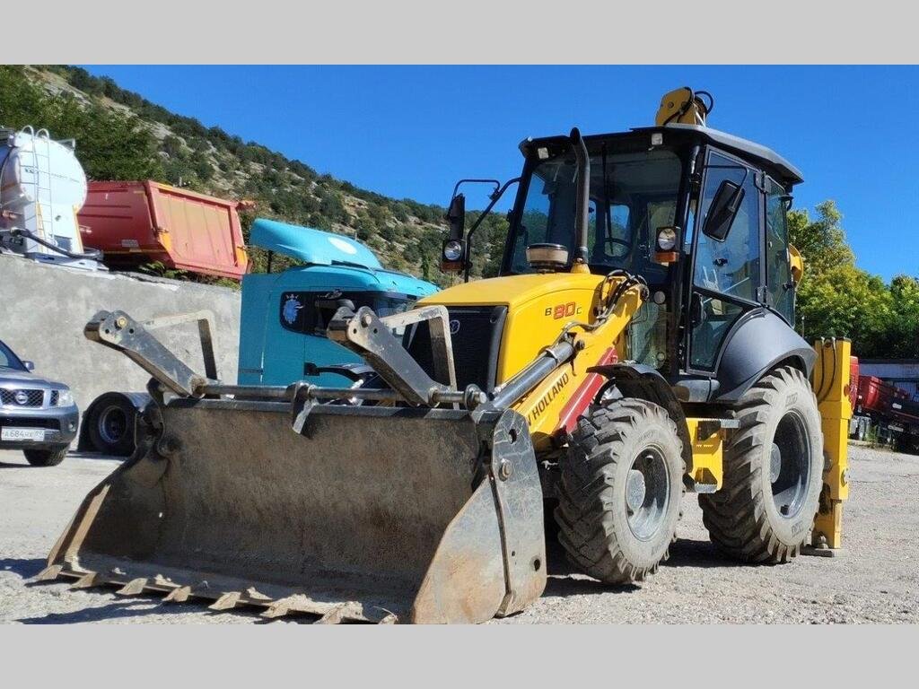 B80C NEW HOLLAND, экскаватор-погрузчик — Севастополь
