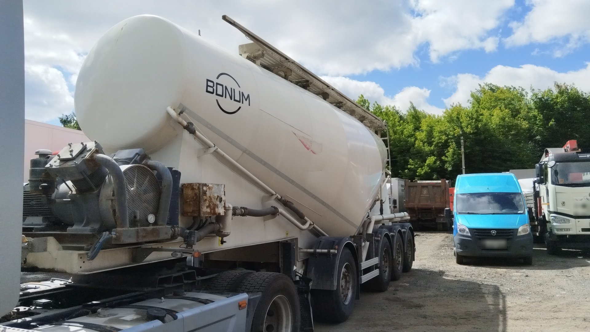 BONUM 914231 Полуприцеп цистерна для сыпучих грузов — Москва