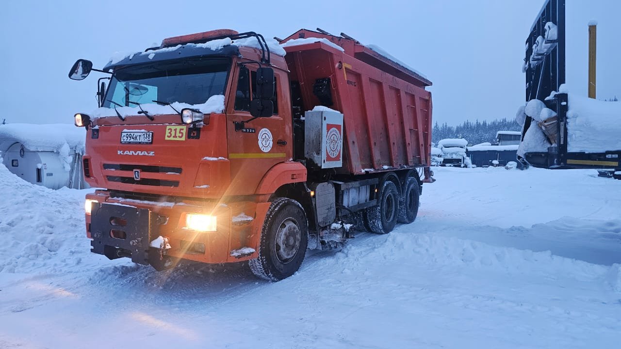 РЯЖСКИЙ АВТОРЕМОНТНЫЙ ЗАВОД МК-4534 на шасси КамАЗ 6520 6x4 КДМ — Иркутск