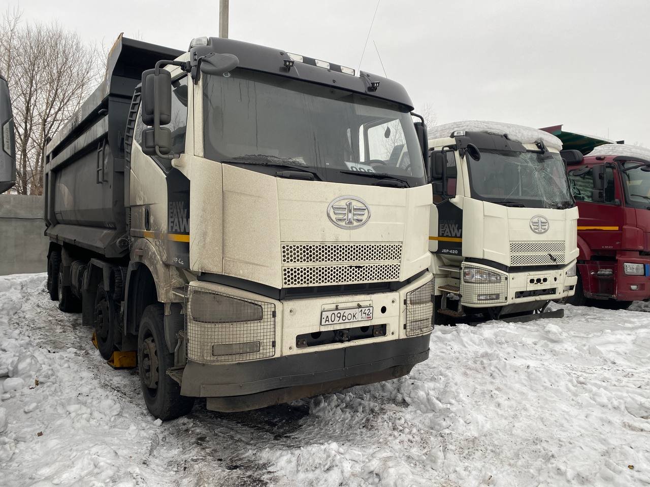 FAW J6 8x4 Самосвал — Новокузнецк