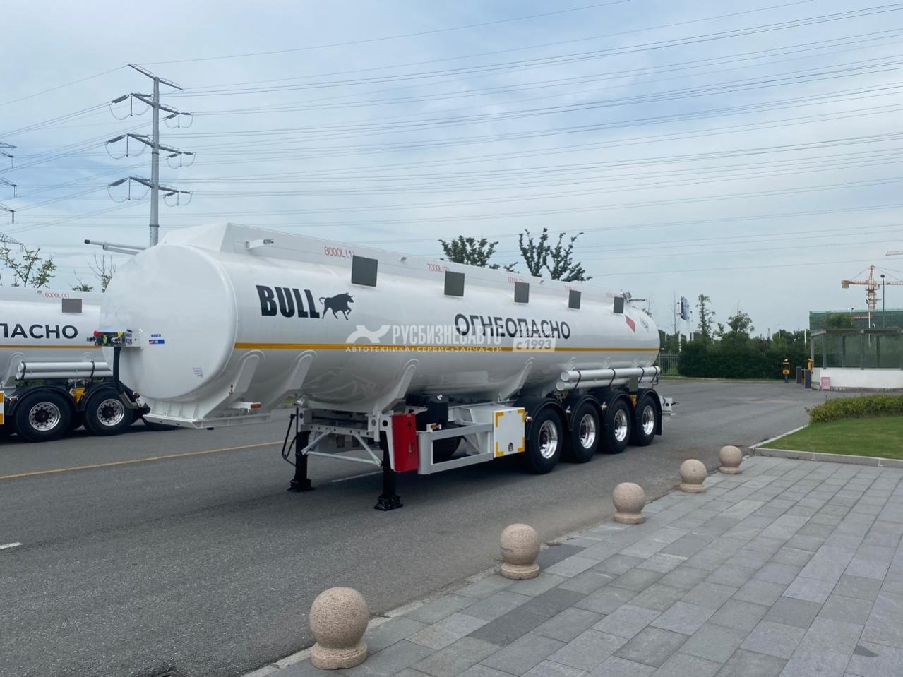 ППЦ-34 BULL TCP41 (светлые НП, 34м3, алюминий 5182, 5 отс., нижн.налив, сист рек., 4 оси SAF, WABCO) — новая техника в лизинг