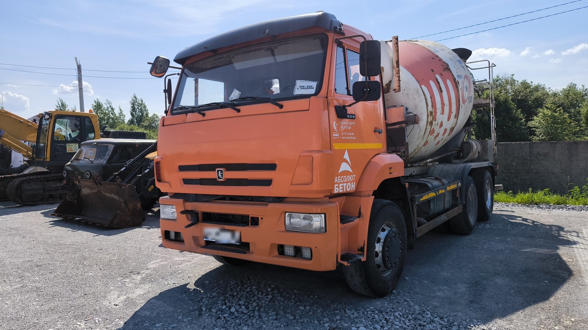КАМАЗ 6520 6x4 Автобетоносмеситель — Вологда