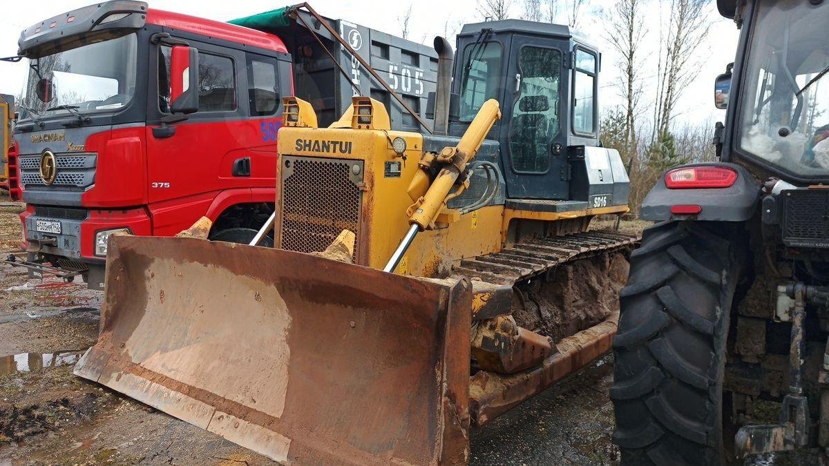 Бульдозер Shantui SD16 — Сенинские Дворики, Владимирская обл