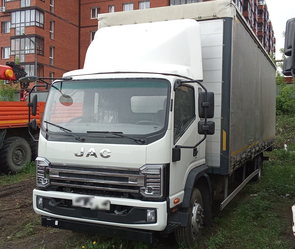 РУСТРАК 5389* на шасси JAC N120 4x2 Бортовой (Евроборт) — Иркутск