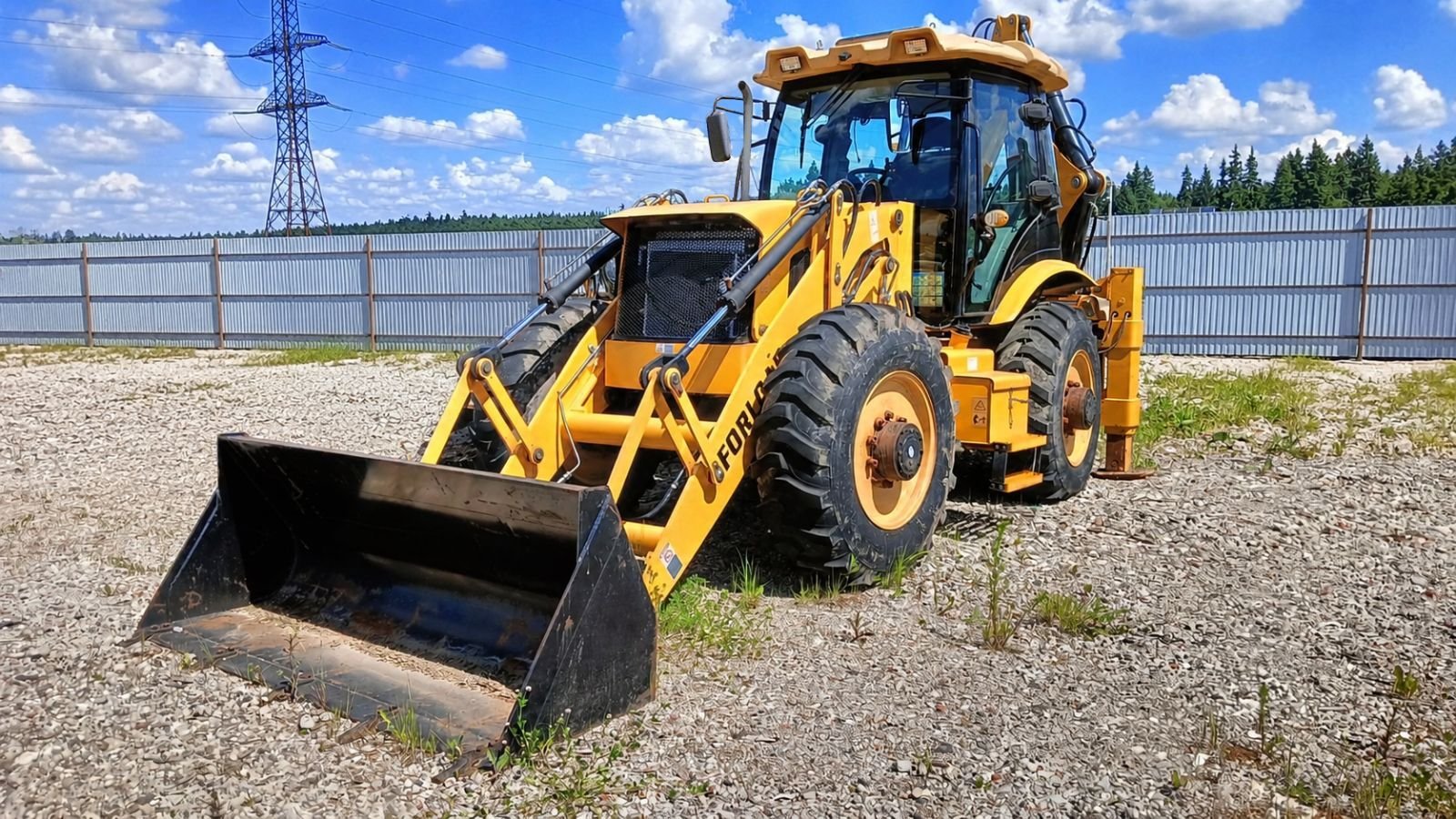 Телескопический погрузчик FORLOAD T3000 — Московская область