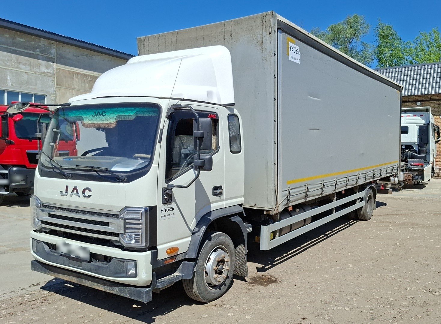 НОВЫЙ ЗАВОД 3008* на шасси JAC N120 4x2 Бортовой (Евроборт) — Пенза