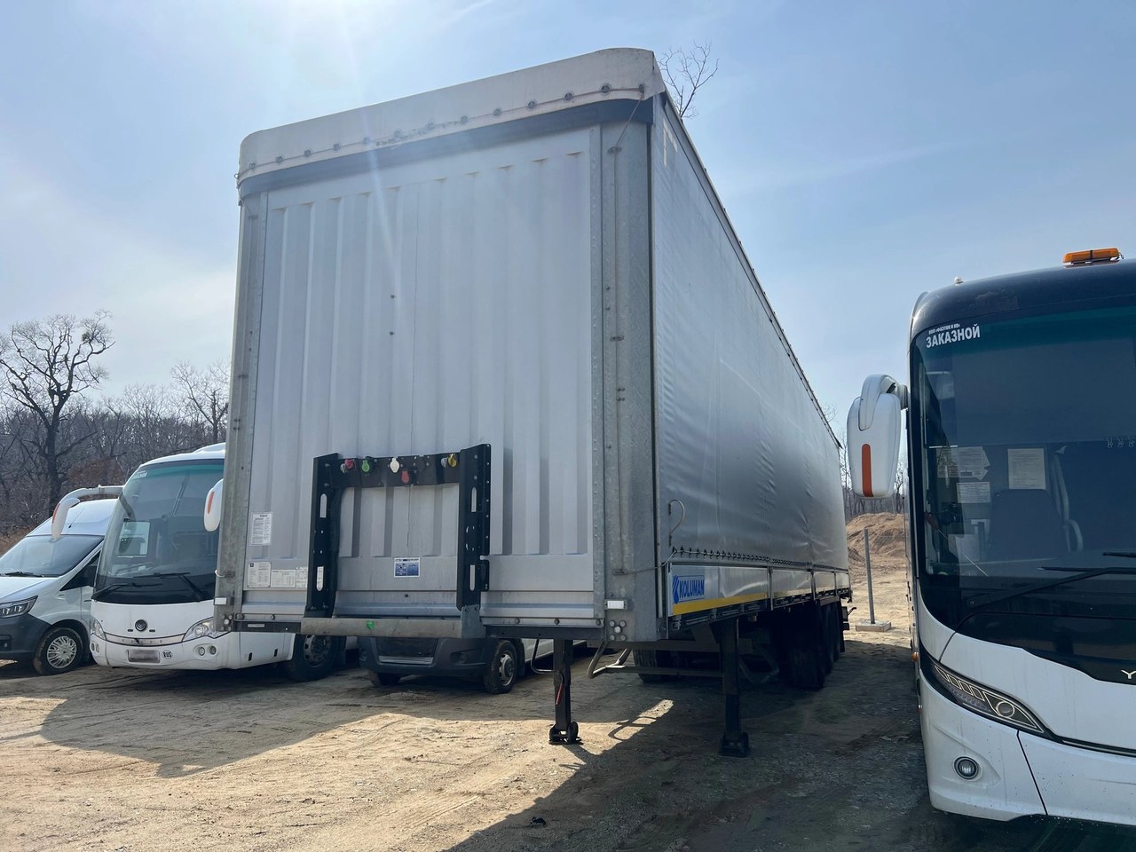 Полуприцеп шторно-бортовой Koluman Multi model — Владивосток