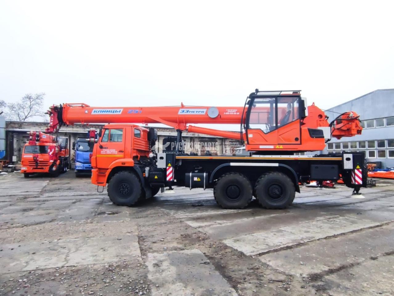 КС 55713-5К-5В автокран 25т.(КАМАЗ-43118) ОВАЛОИД — новая техника в лизинг