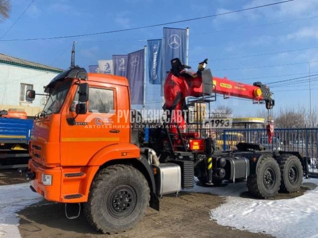 КМУ Тягач КАМАЗ 43118-73094-50 (Евро-5, без спалки) + Инман ИТ-150 без доп.опор — новая техника в лизинг