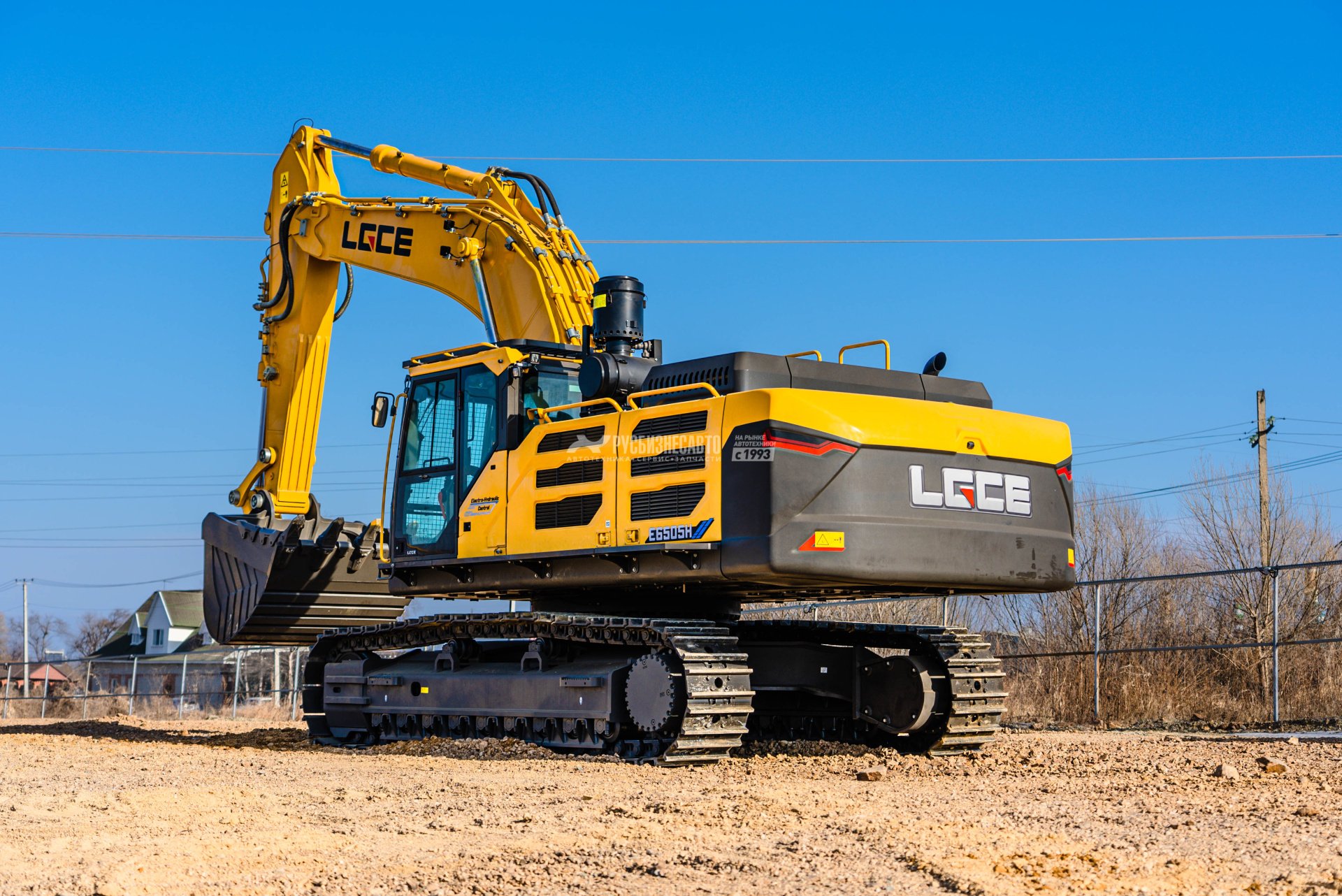 Экскаватор гусеничный LGCE E6505H (Однопоточная гидролиния) — новая техника в лизинг