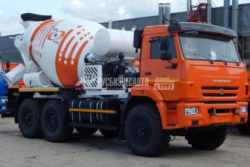 Автобетоносмеситель 5814Т6 на шасси КАМАЗ 43118-3011-48(50) 6м3 (Евро-5) — новая техника в лизинг