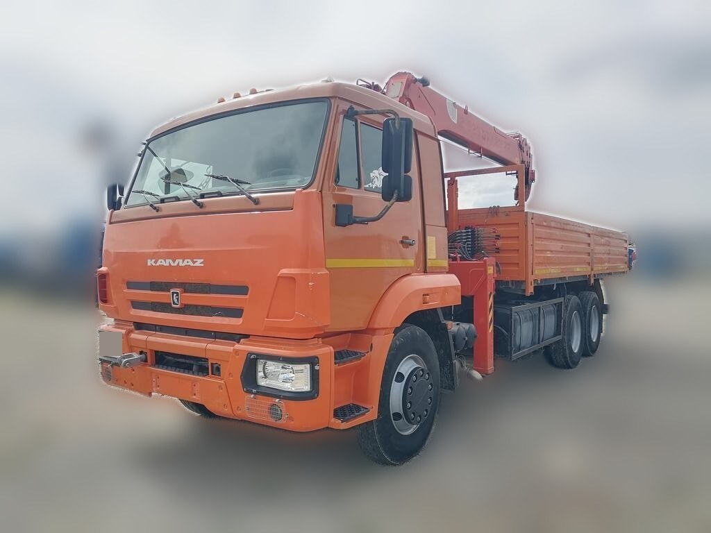 специальный, грузовой бортовой оснащенный краном-манипулятором КАМАЗ 4303A4-10 — Тюмень