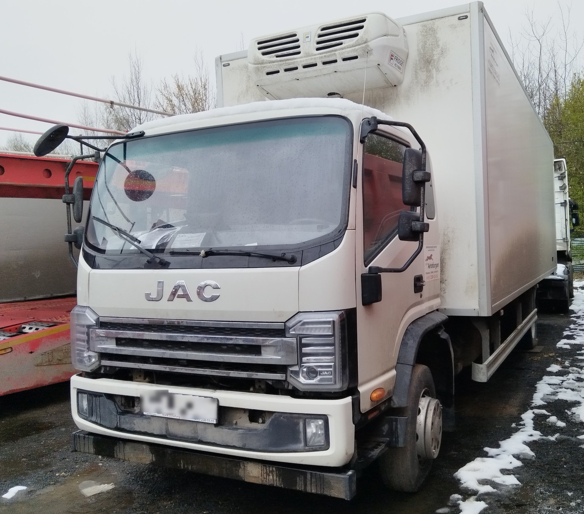 СИБЕВРОВЭН 7712* на шасси JAC N120 4x2 Изотермический/рефрижератор — Москва