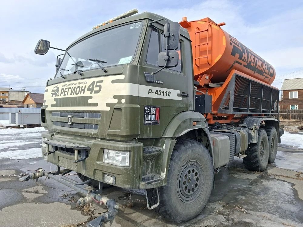 ЗДТ Регион 45 Р-43118 на шасси КамАЗ 43118 6x6 КДМ — Северобайкальск