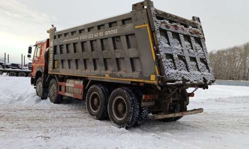 HOWO HW76 ZZ3407S3867E 8х4 Самосвал — Гамовский тракт (деревня Ванюки)