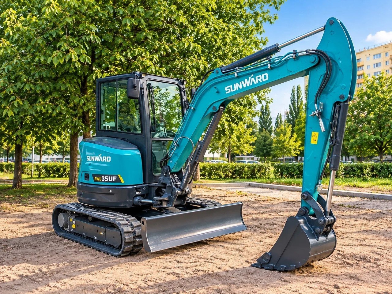 Экскаватор SUNWARD SWE 35UF — Москва