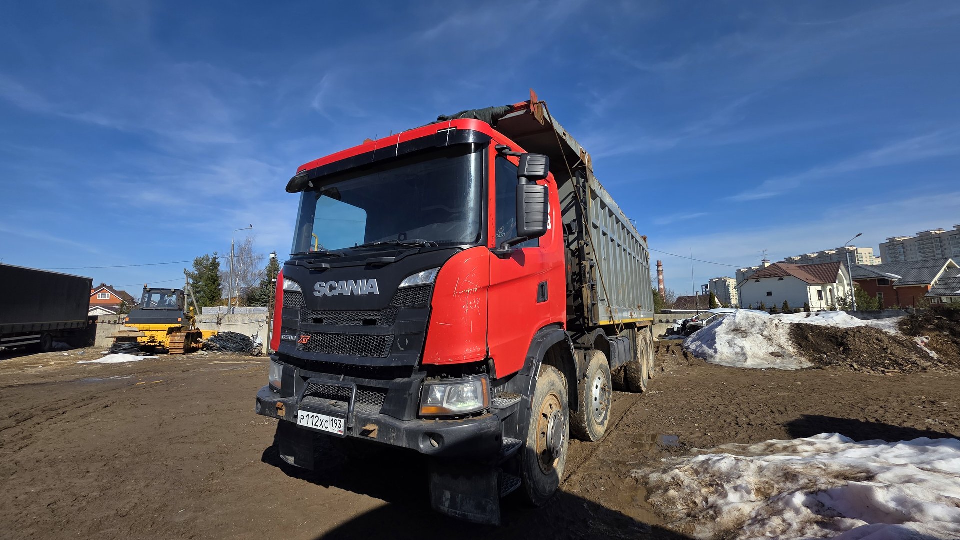 SCANIA G 8x4 Самосвал — Москва