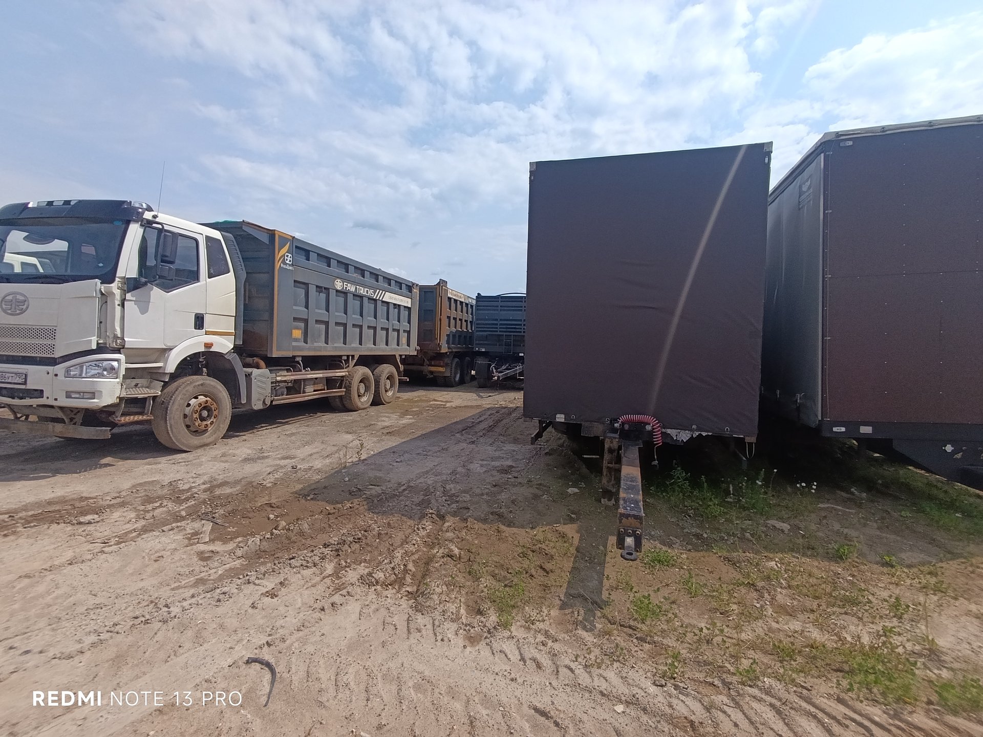 Камский завод Трансмаш 870610 Прицеп шторно-бортовой — Химки